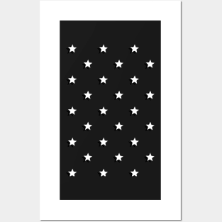 Black & White VSCO Stars Posters and Art